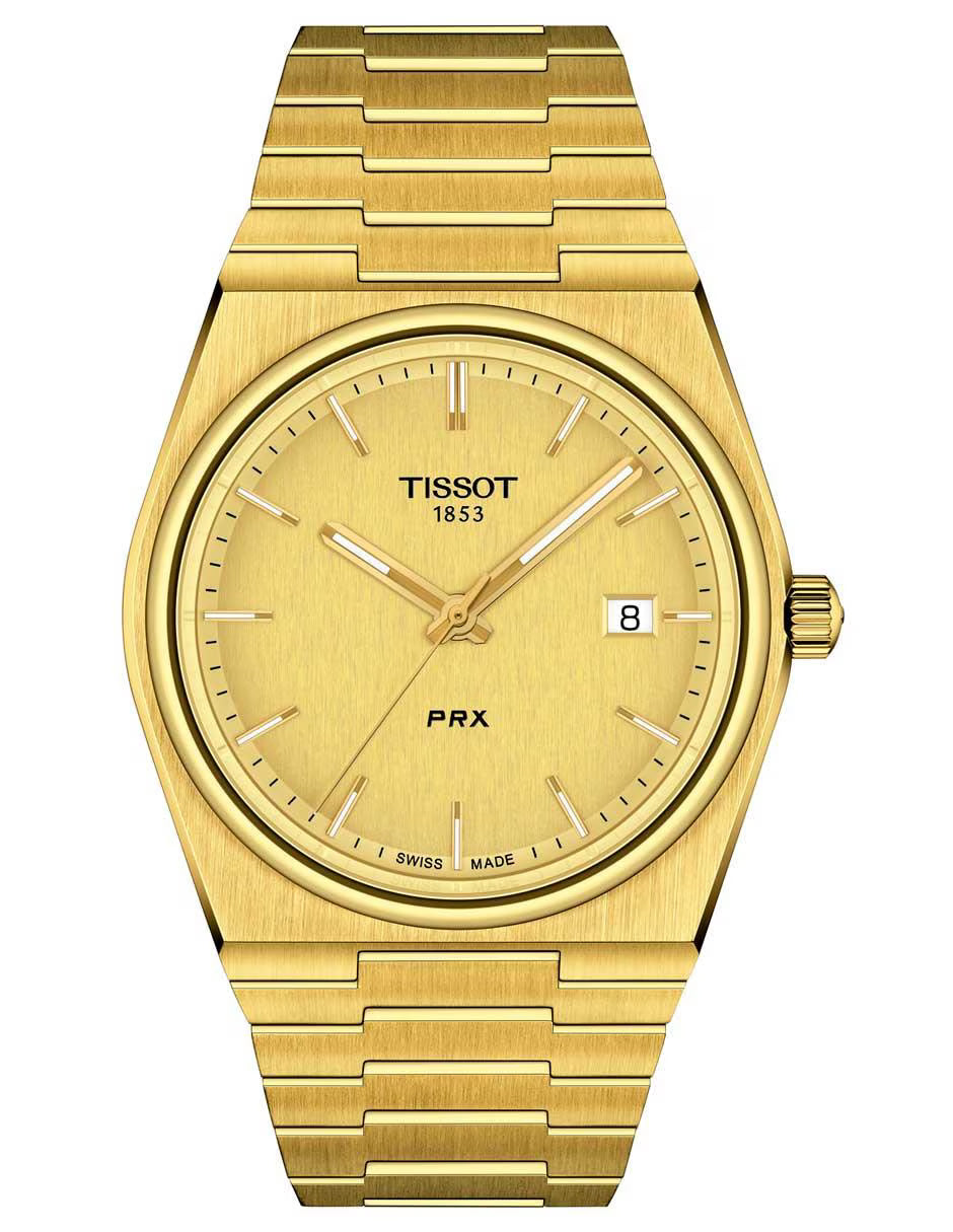 TISSOT PRX DORADO FULL SET SEMINUEVO Y ORIGINAL