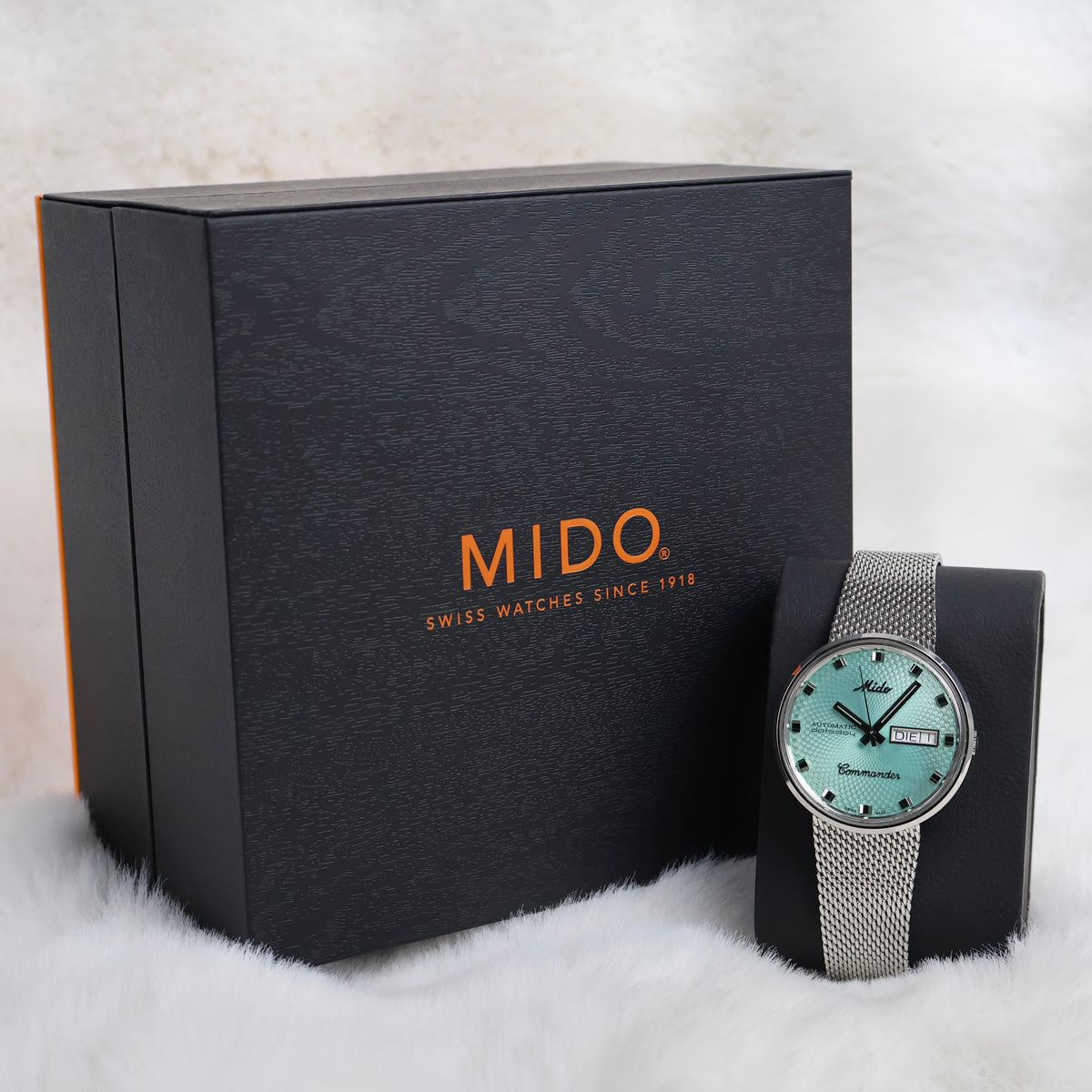 Mido Commander 37mm M8429.4.25.11 FULL SET