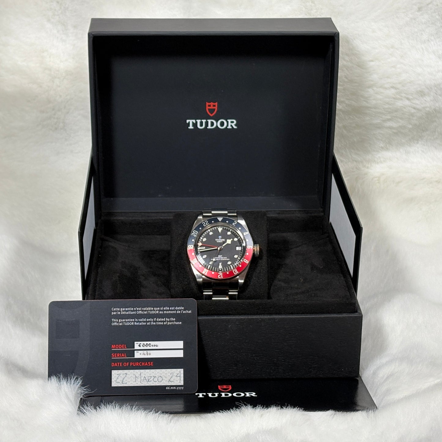 Tudor Black Bay GMT Pepsi 41mm FULL SET M79830RB-0001