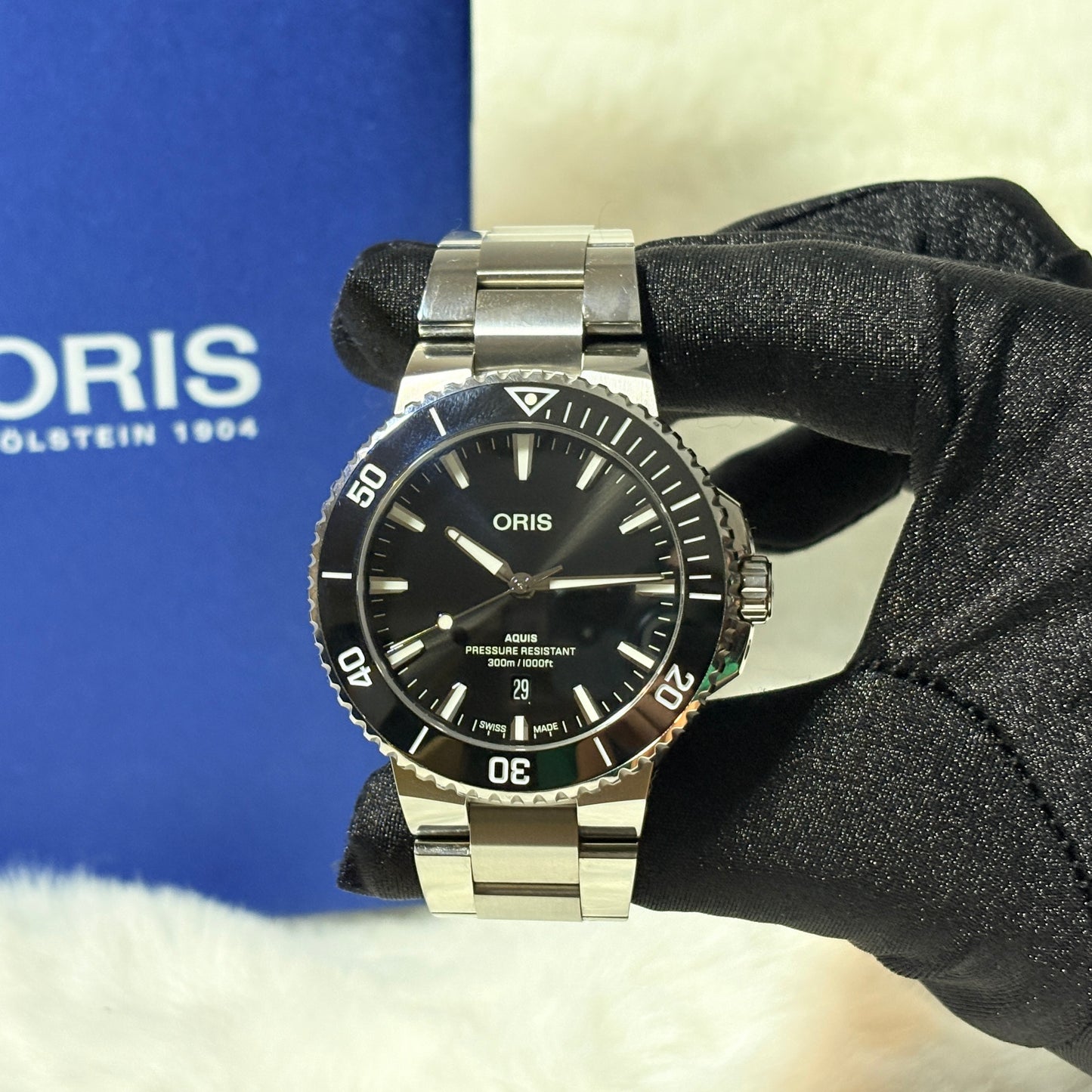Oris Aquis Date 43.5mm Full set