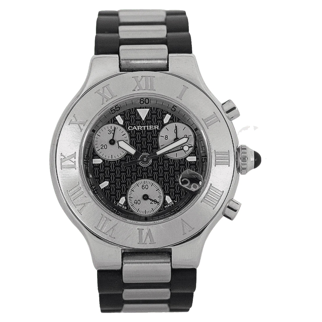 Cartier Must 21 Chronoscaph 38mm W10125U2