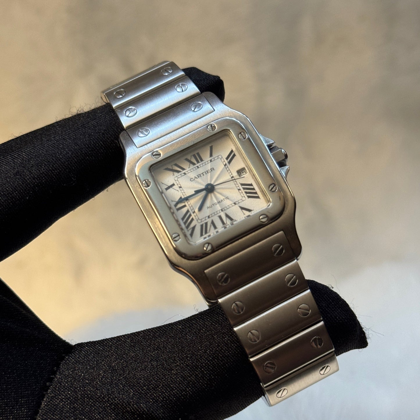 Cartier Santos Galbee 29x40mm W20055D6