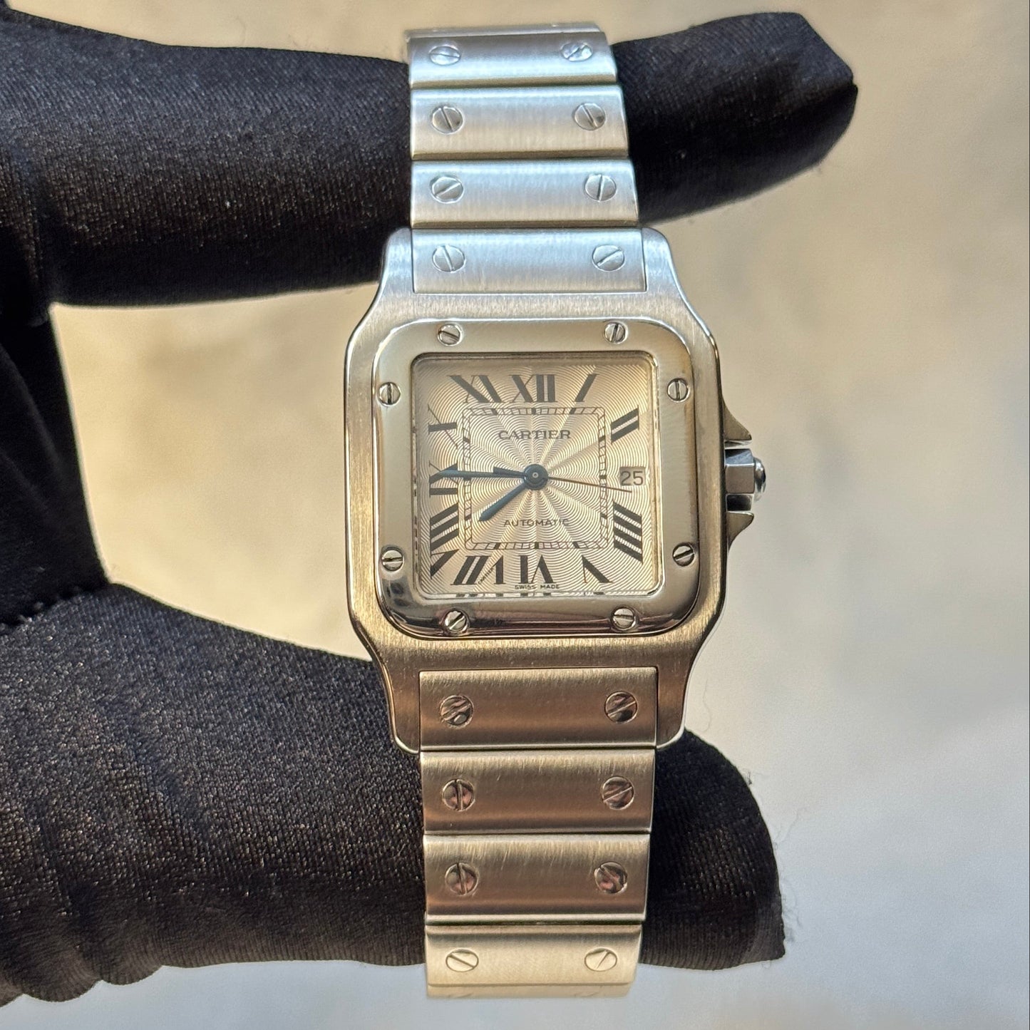 Cartier Santos Galbee 29x40mm W20055D6