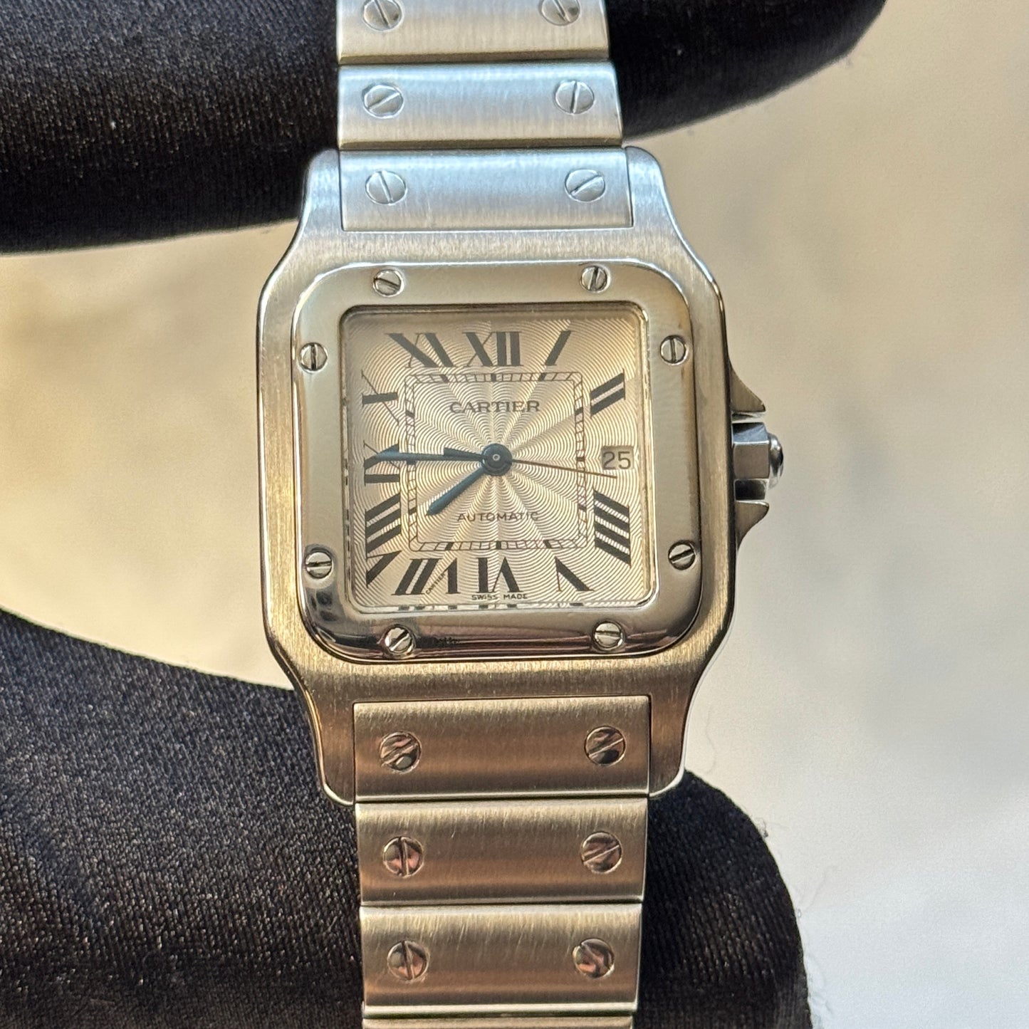 Cartier Santos Galbee 29x40mm W20055D6