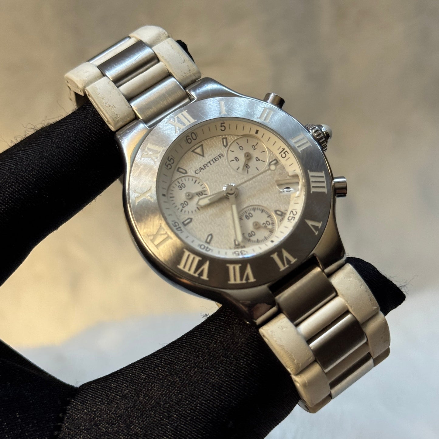 Cartier Must 21 Chronoscaph 38mm W10197U2