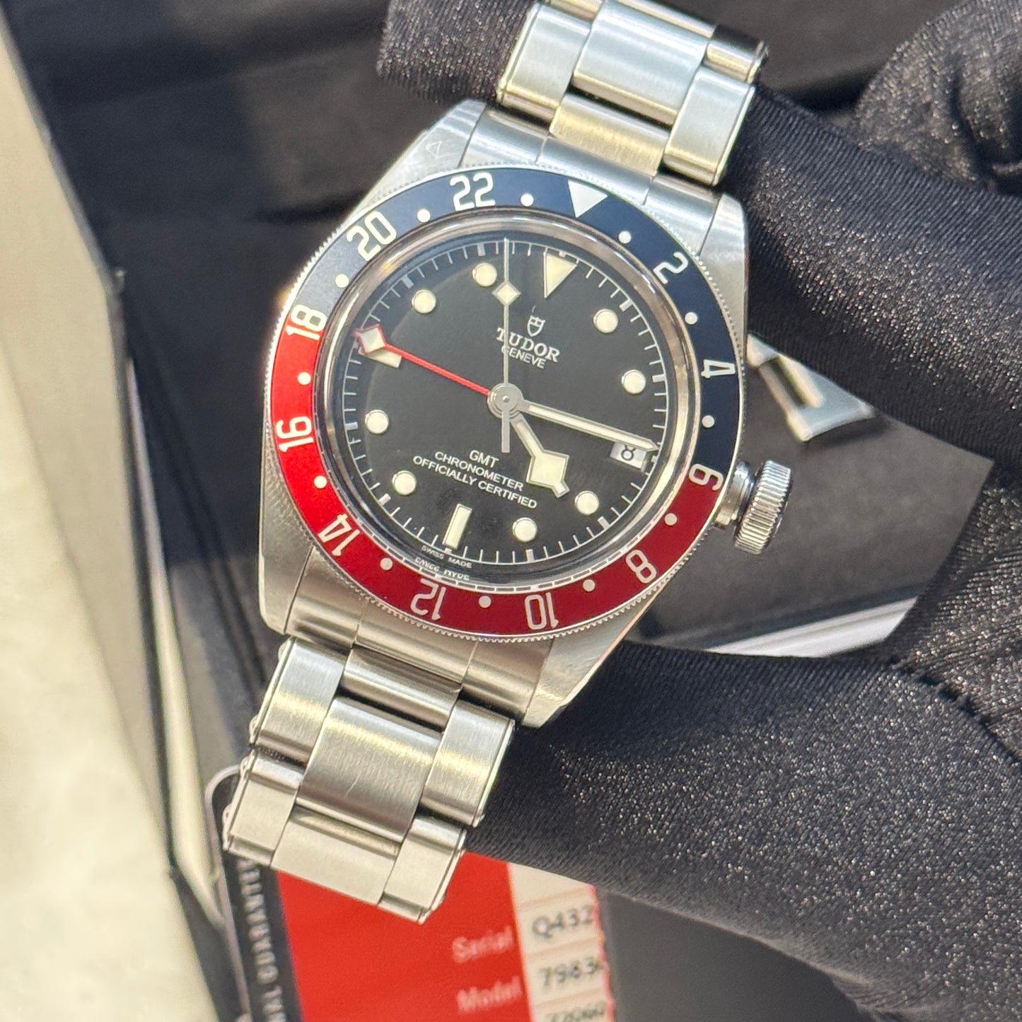 Tudor Black Bay GMT Pepsi Fullset
