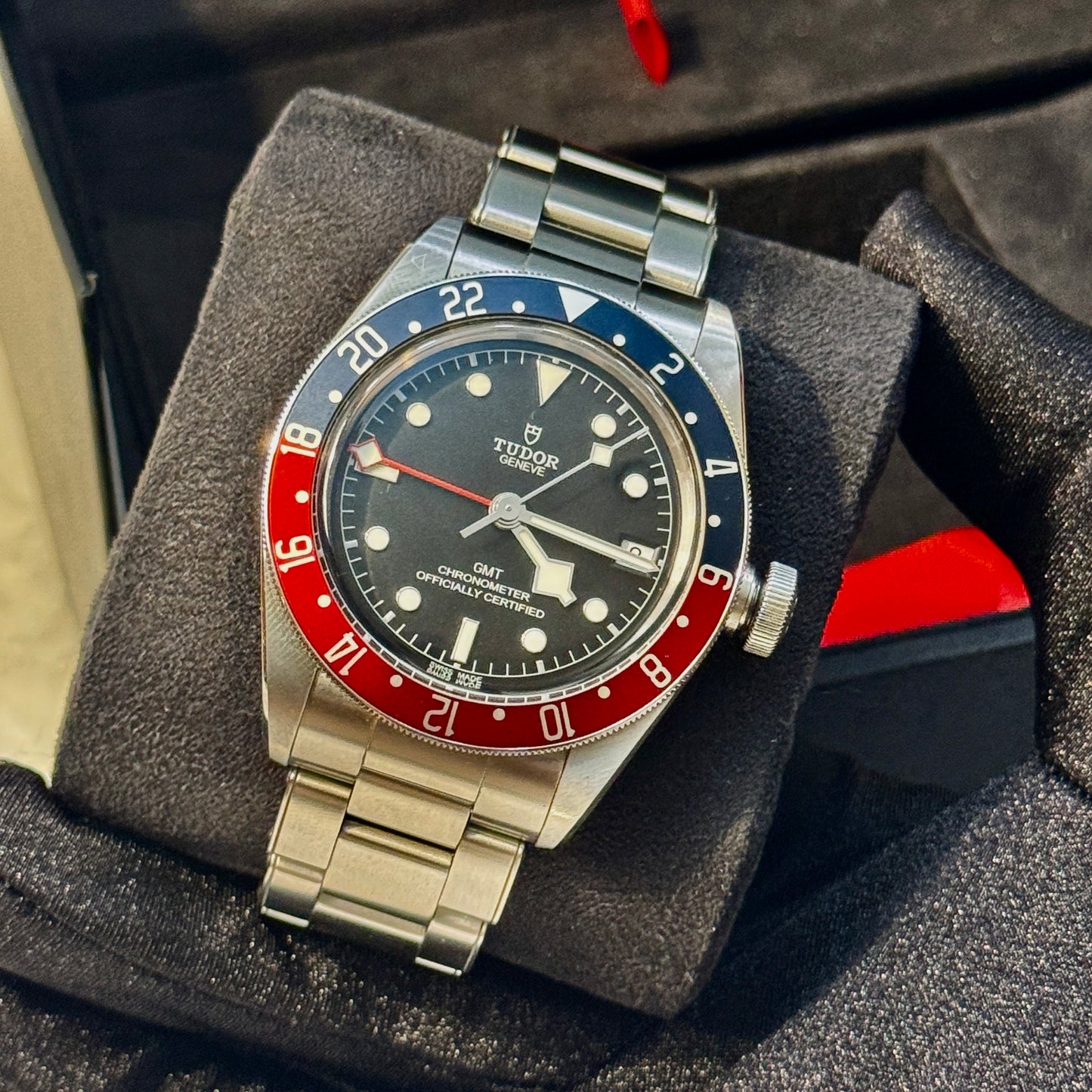 Tudor Black Bay GMT Pepsi Fullset