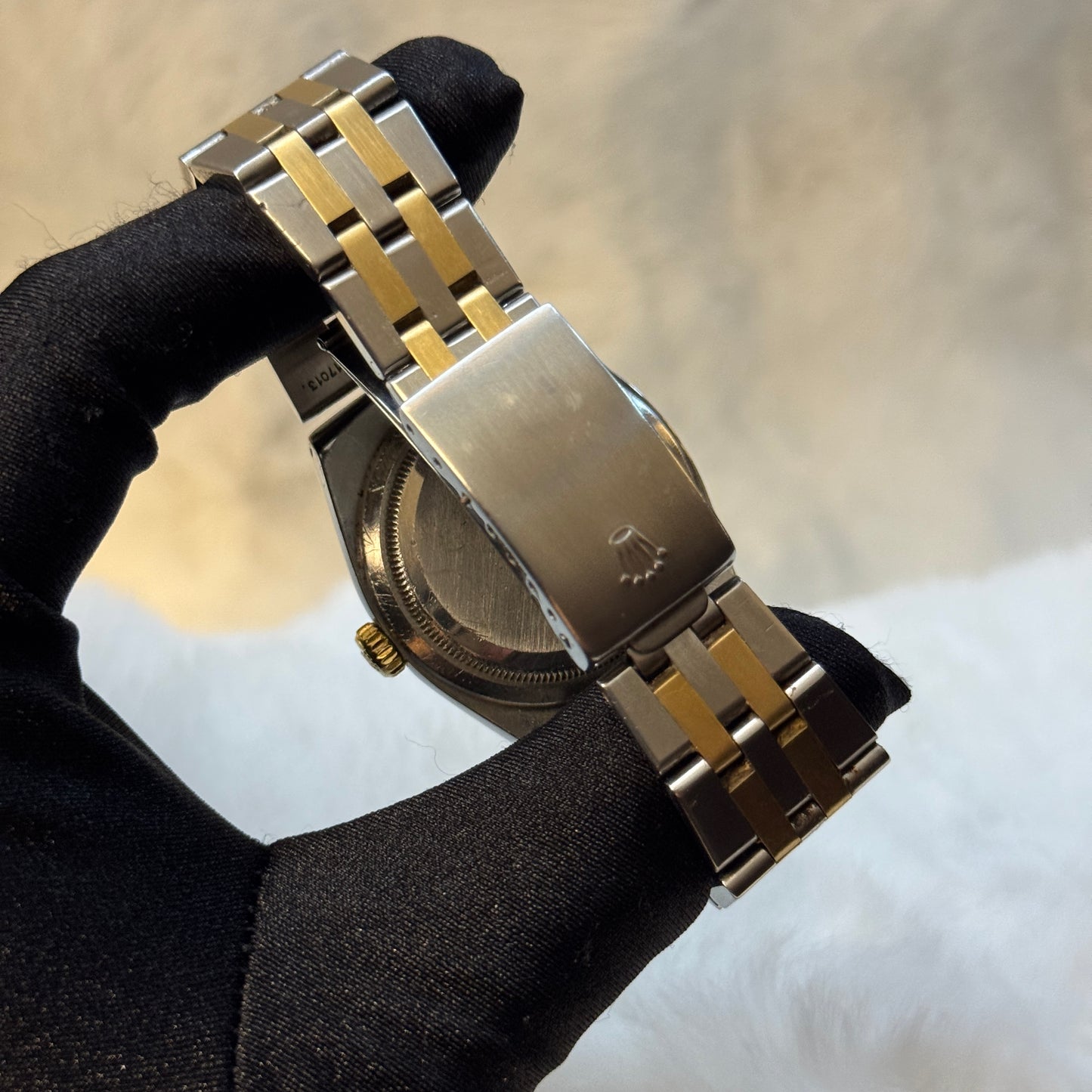 ROLEX DATEJUST OYSTERQUARTZ BUCKLEY DIAL ACERO/ORO