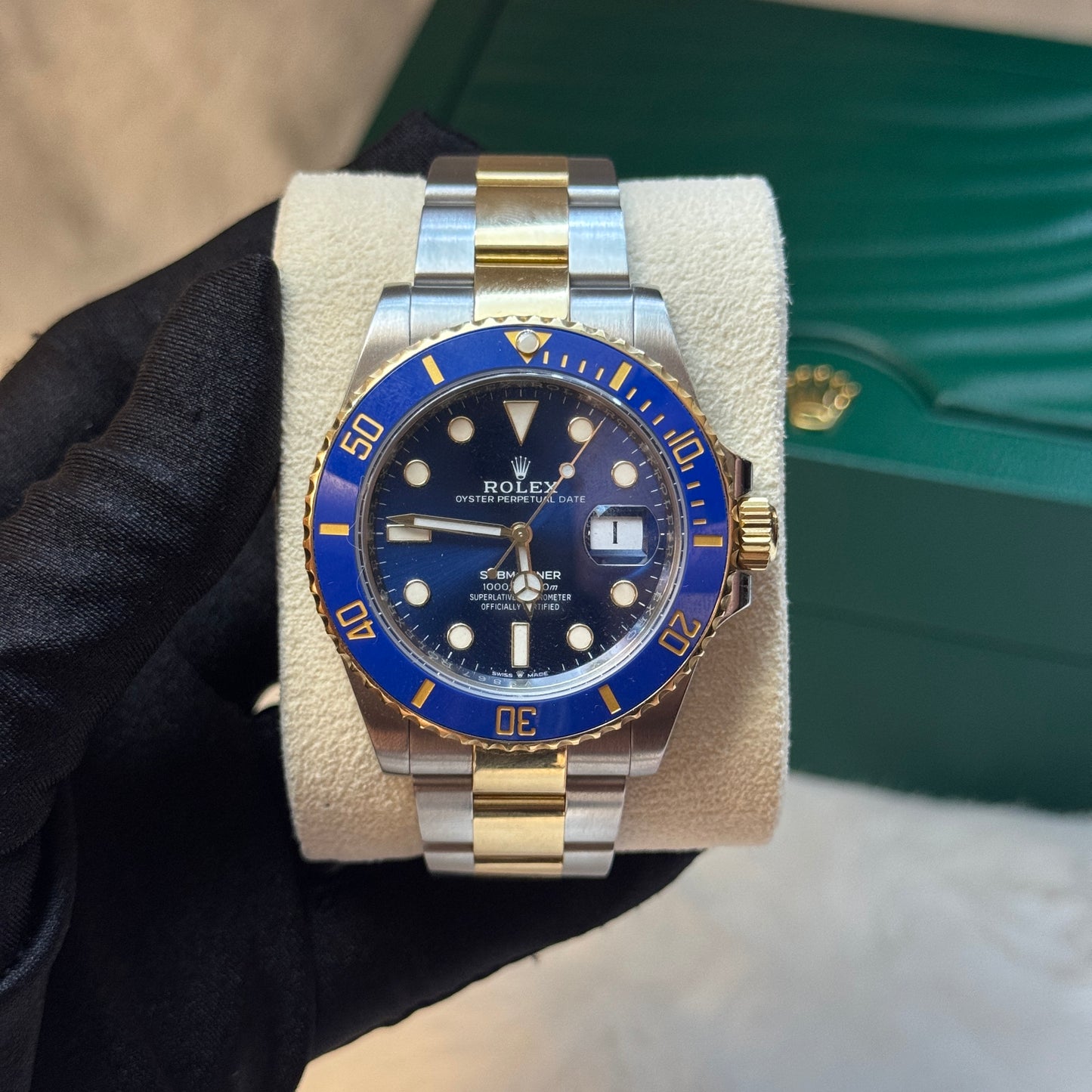 Rolex Submariner "Bluesy"  41 mm Fullset 2021