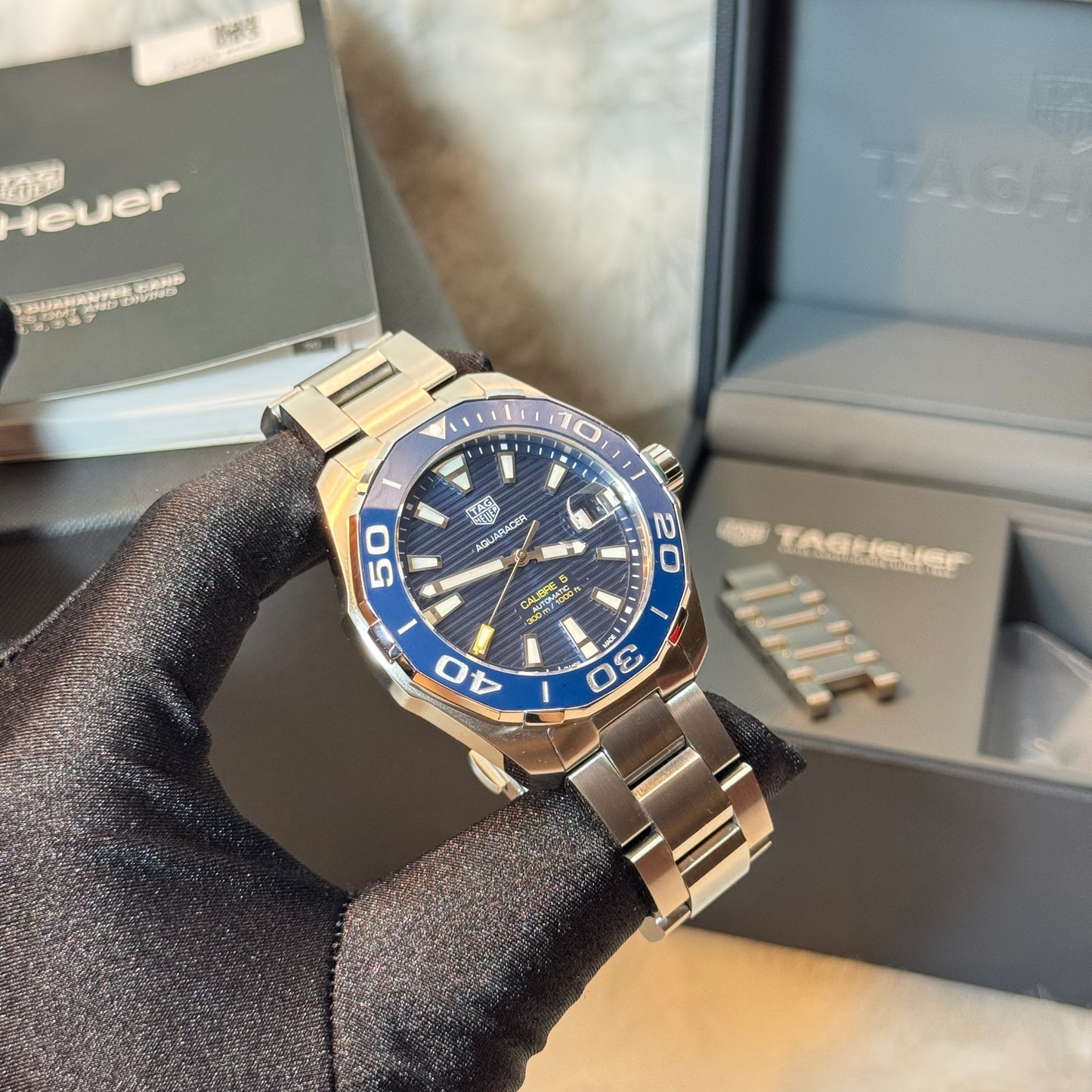 Tag Heuer Aquaracer Automatico 43 mm Ceramico