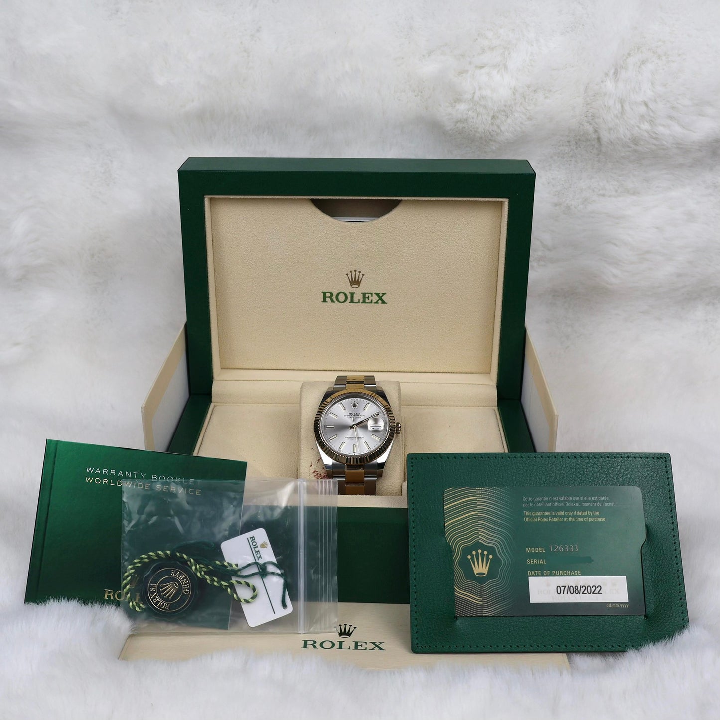 Rolex Datejust 41mm FULL SET 126333
