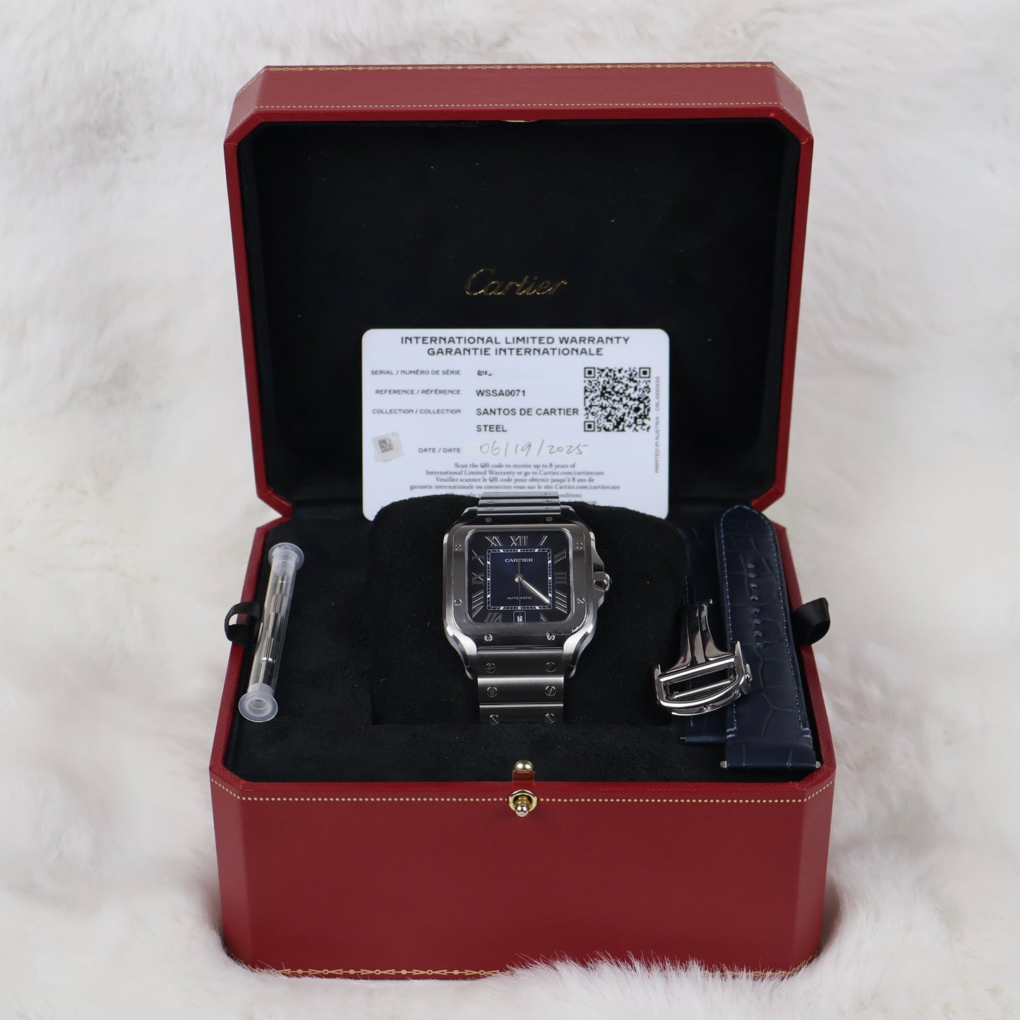 Santos de Cartier 39.8mm WSSA0071 FULL SET