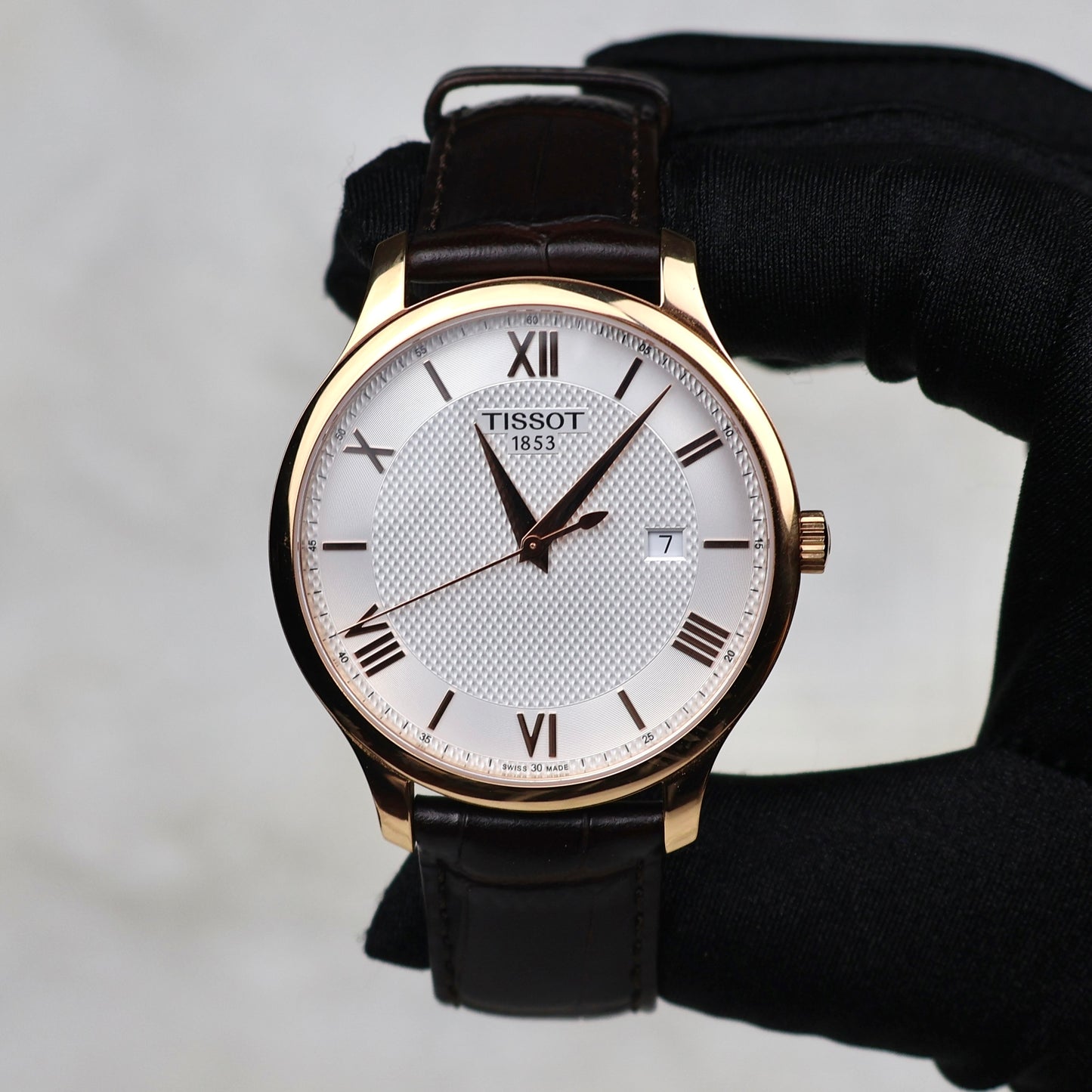 Tissot Tradition 42mm T063.610.36.038.00 FULL SET