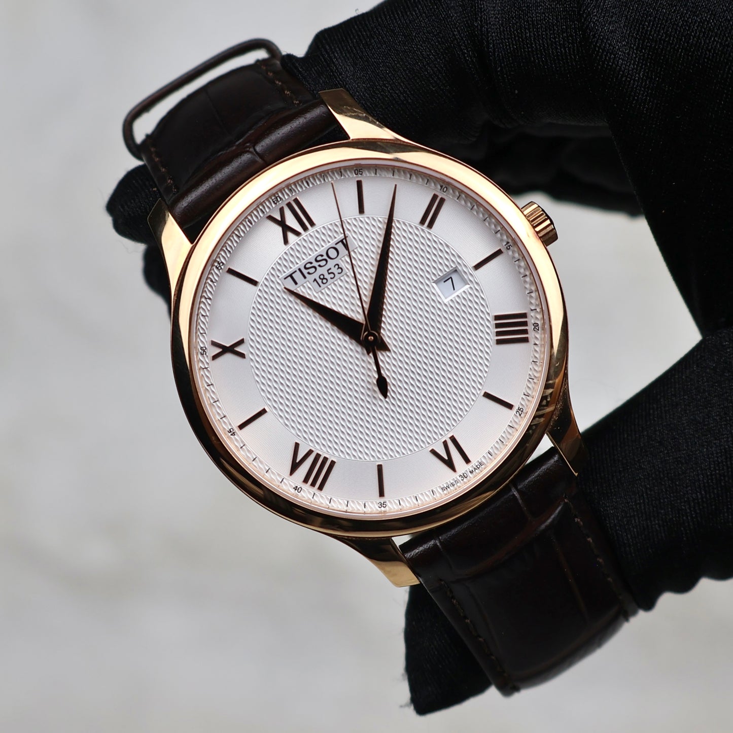 Tissot Tradition 42mm T063.610.36.038.00 FULL SET