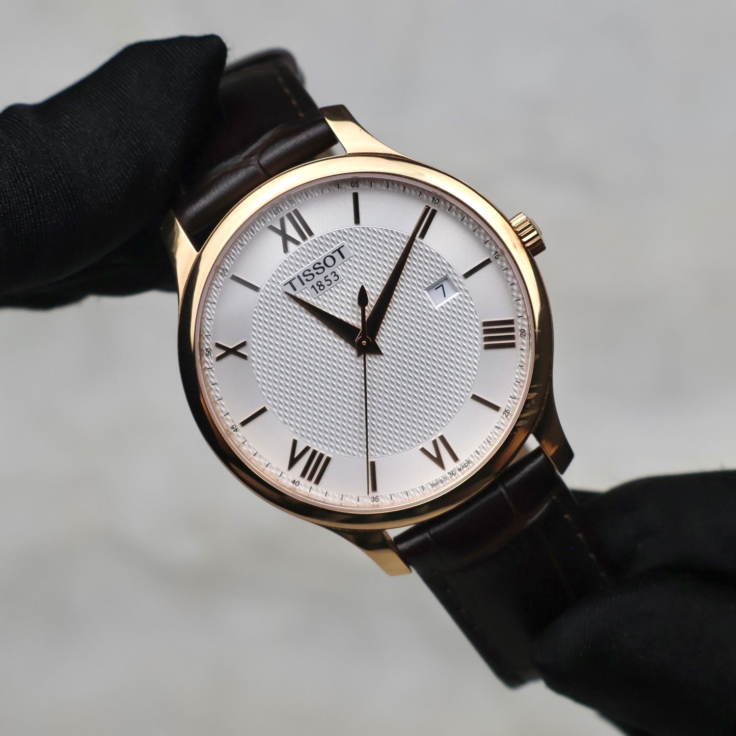 Tissot Tradition 42mm T063.610.36.038.00 FULL SET