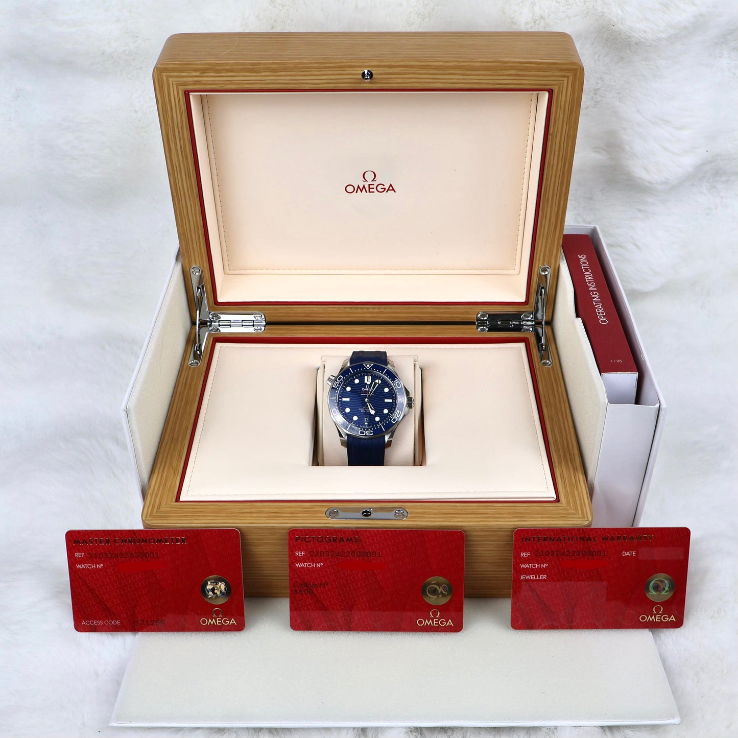 Omega Seamaster 42mm 210.32.42.20.03.001 FULL SET