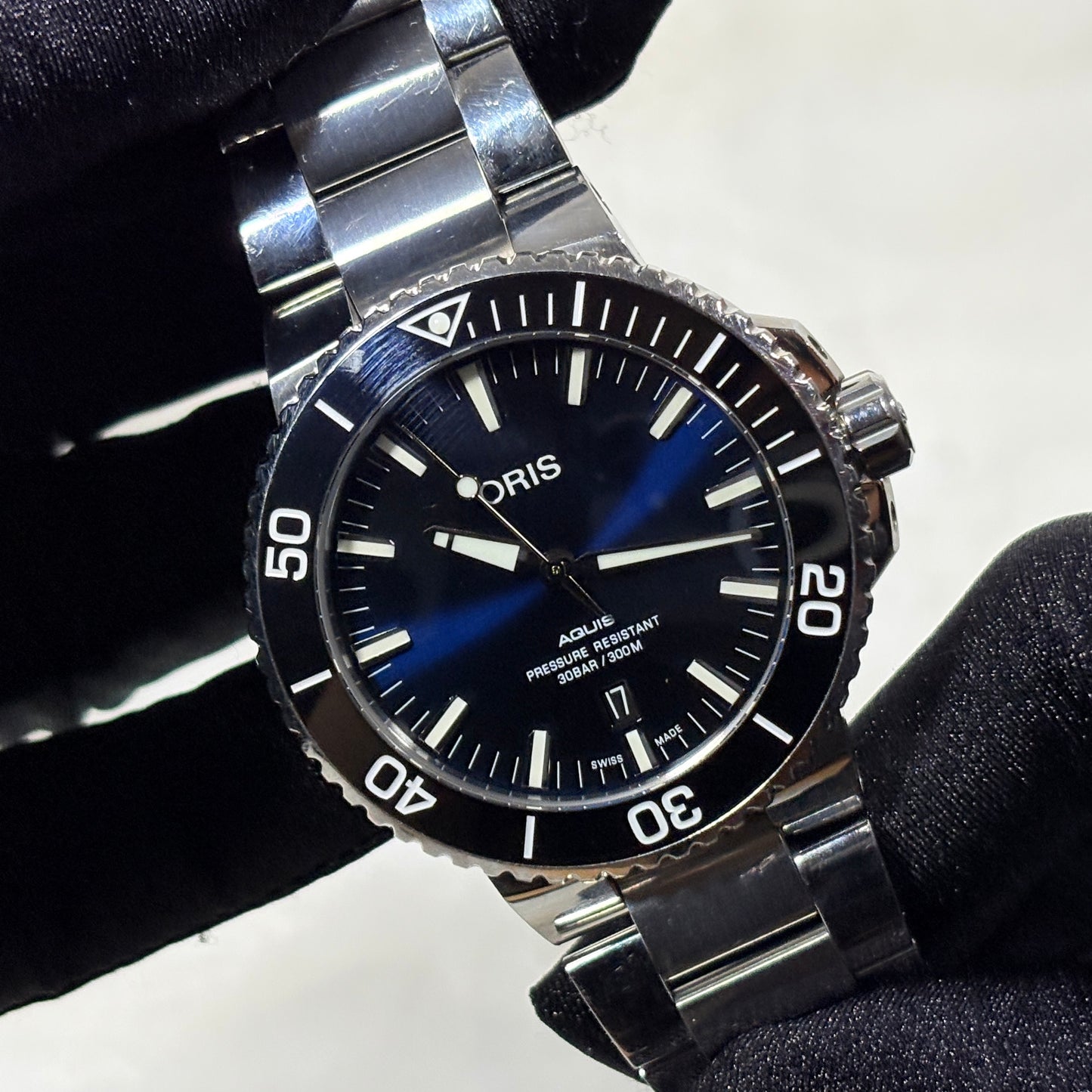 Oris Aquis Date 43.5mm FULL SET 01 733 7730 4135-07 8 24 05PEB