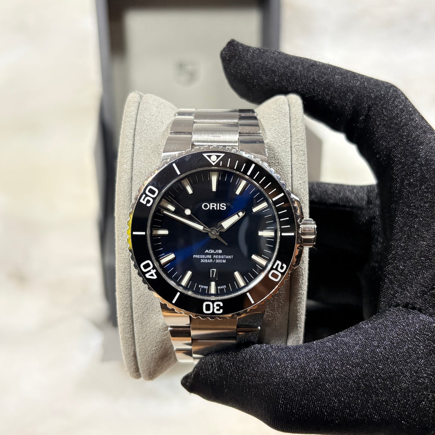 Oris Aquis Date 43.5mm FULL SET 01 733 7730 4135-07 8 24 05PEB