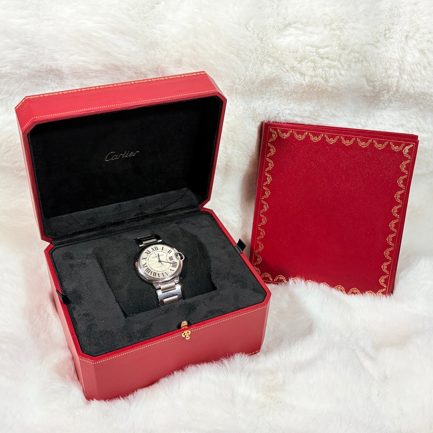 Cartier Ballon Bleu 36mm 3284 FULL SET