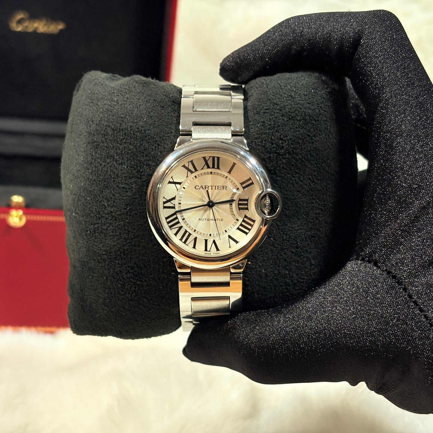 Cartier Ballon Bleu 36mm 3284 FULL SET