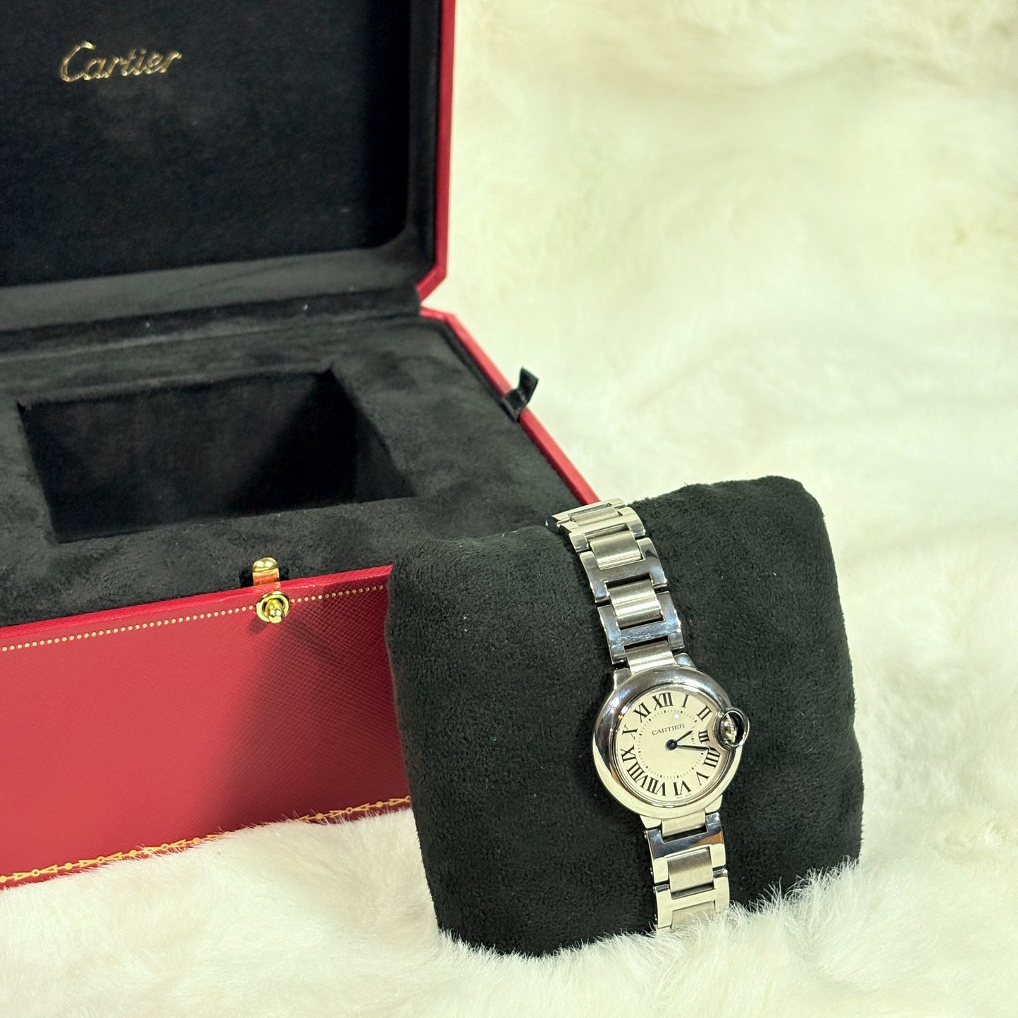 Cartier Ballon Bleu 28mm 3009 FULL SET