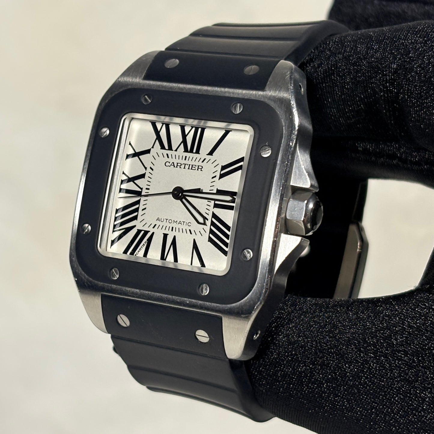 Cartier Santos 100 38x51mm W20121U2
