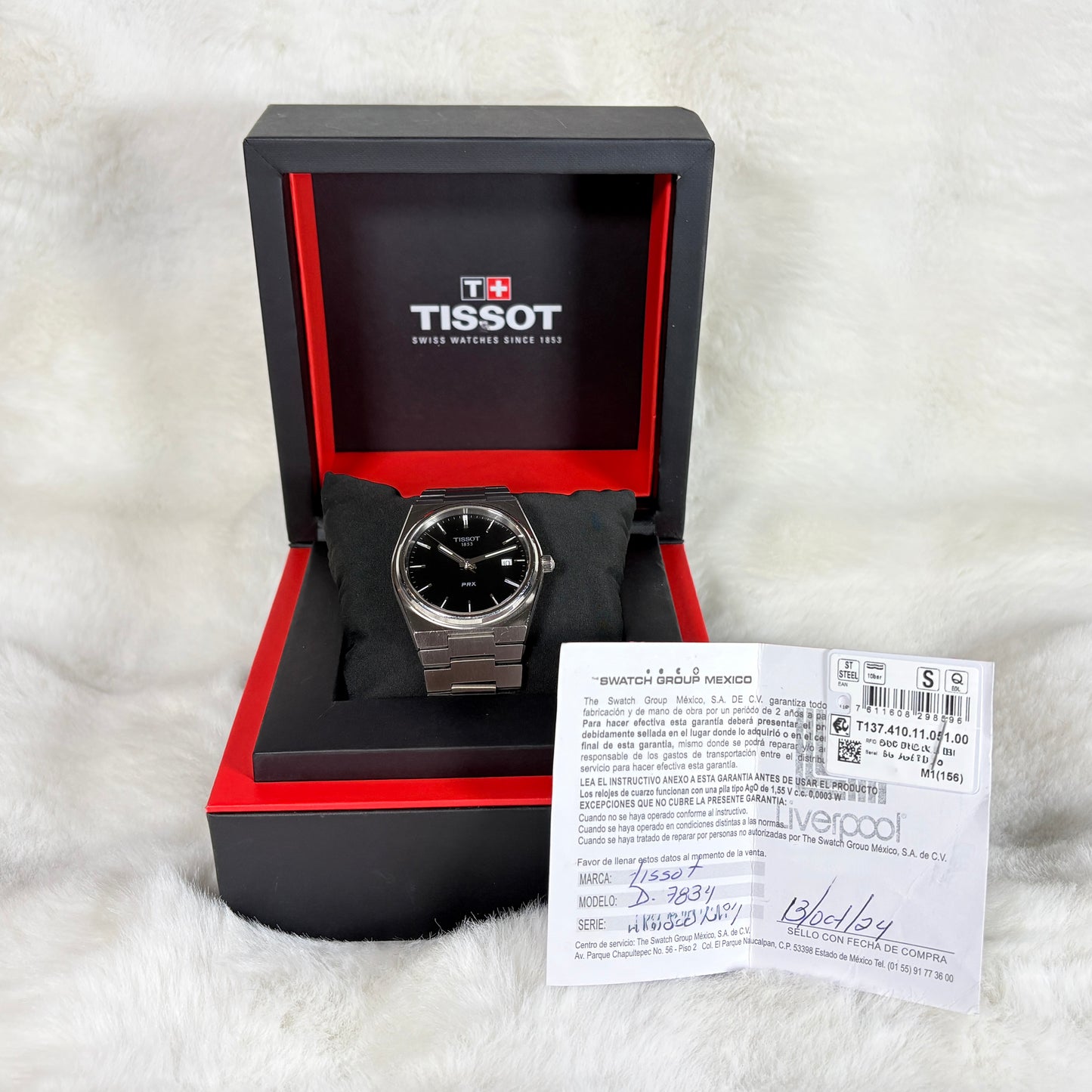 Tissot PRX 40mm T1374101105100 FULL SET