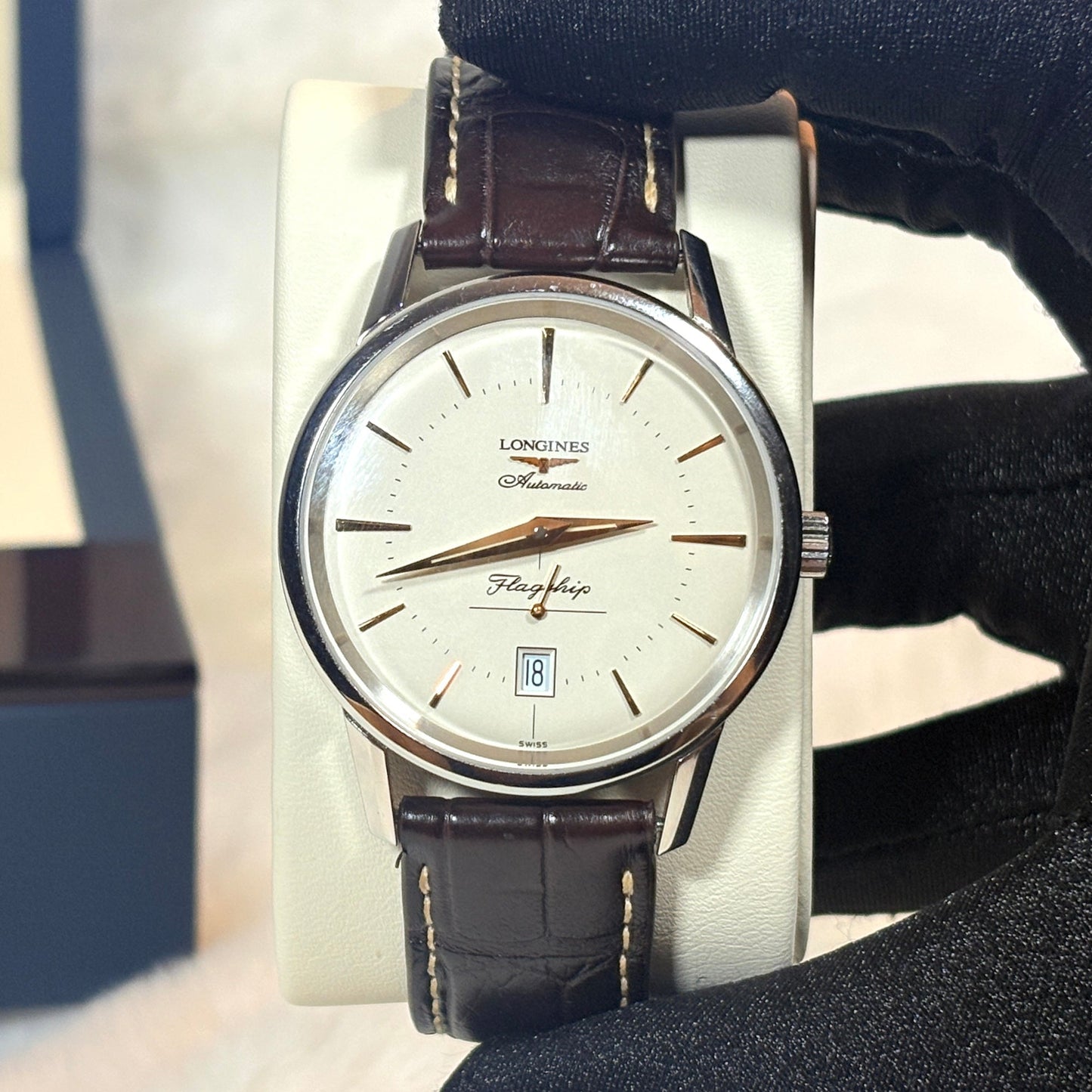 Longines Flagship Heritage 38.5mm FULLSET L4.795.4.78.2