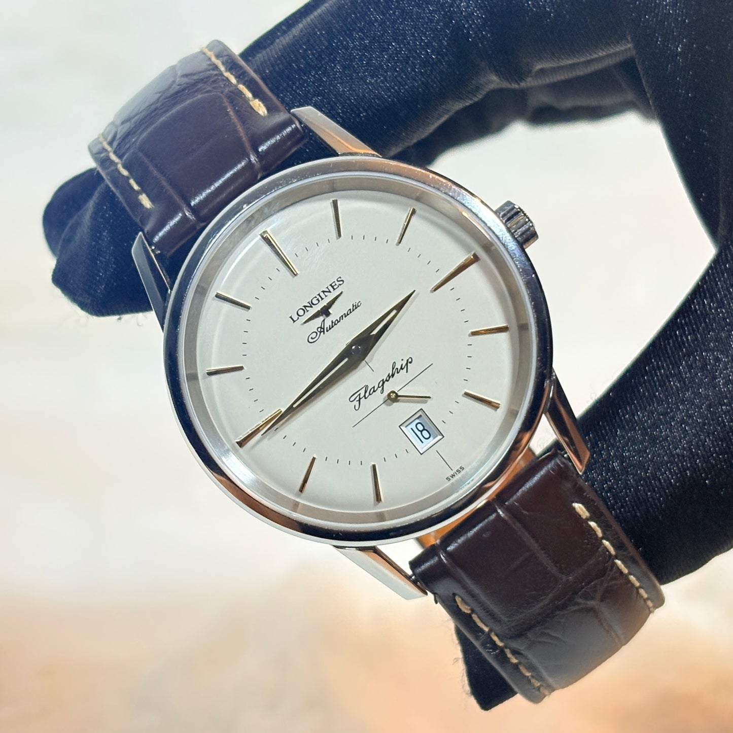 Longines Flagship Heritage 38.5mm FULLSET L4.795.4.78.2