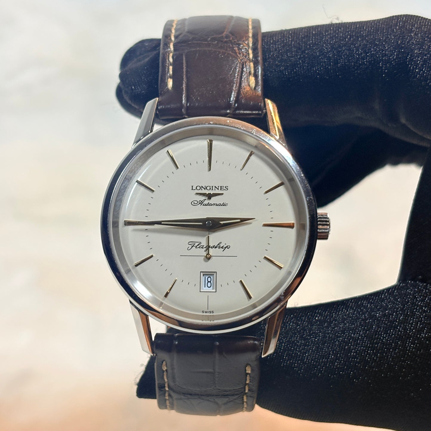 Longines Flagship Heritage 38.5mm FULLSET L4.795.4.78.2