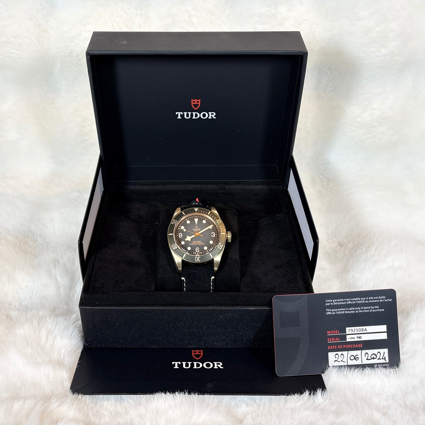 Tudor Black Bay Bronze 43mm M79250BA FULL SET