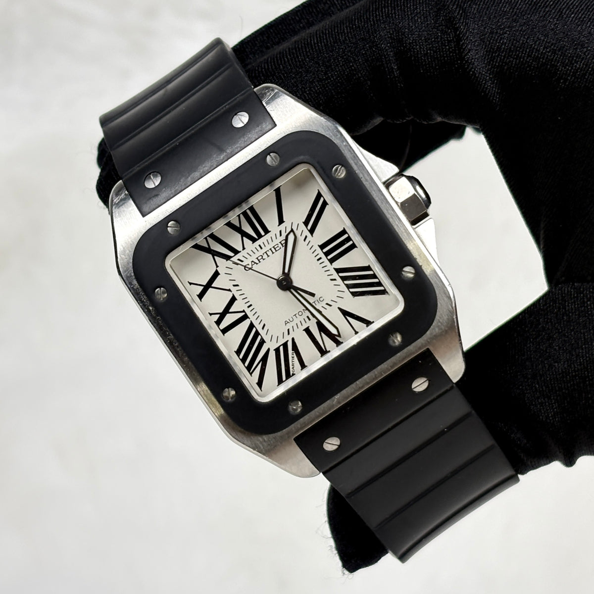 Cartier Santos 100 38x51mm W20121U2