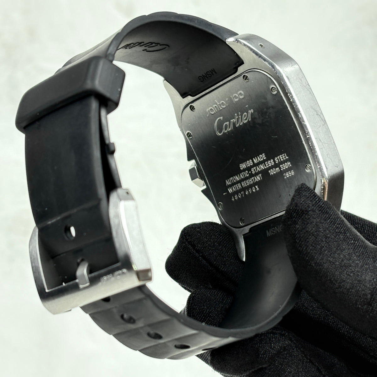 Cartier Santos 100 38x51mm W20121U2