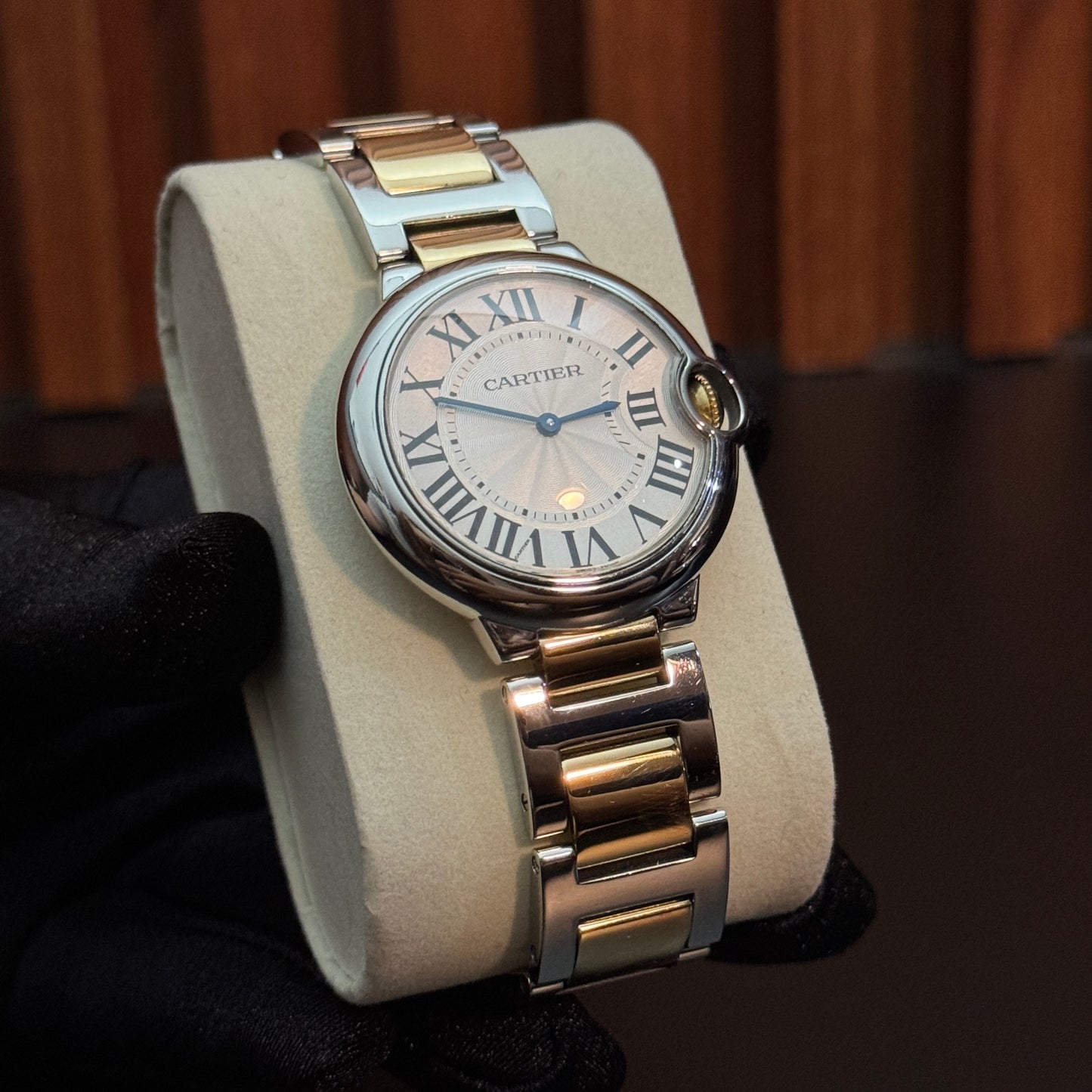 Cartier Ballon Bleu 36 mm Quartz Acero/oro