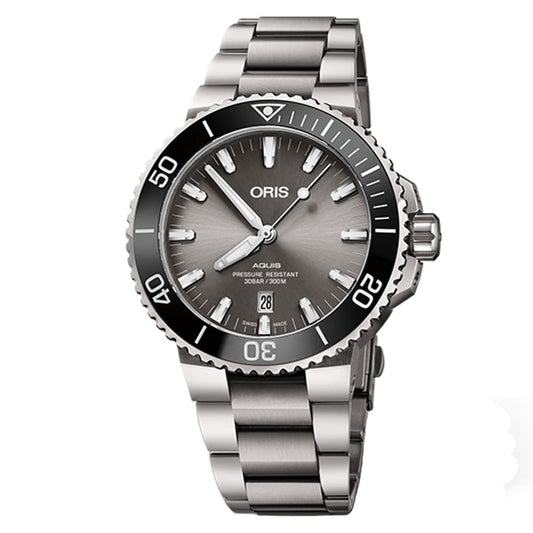 Oris Aquis Titanium Date 43.5mm 01 733 7730 7153-07 8 24 15PEB FULL SET